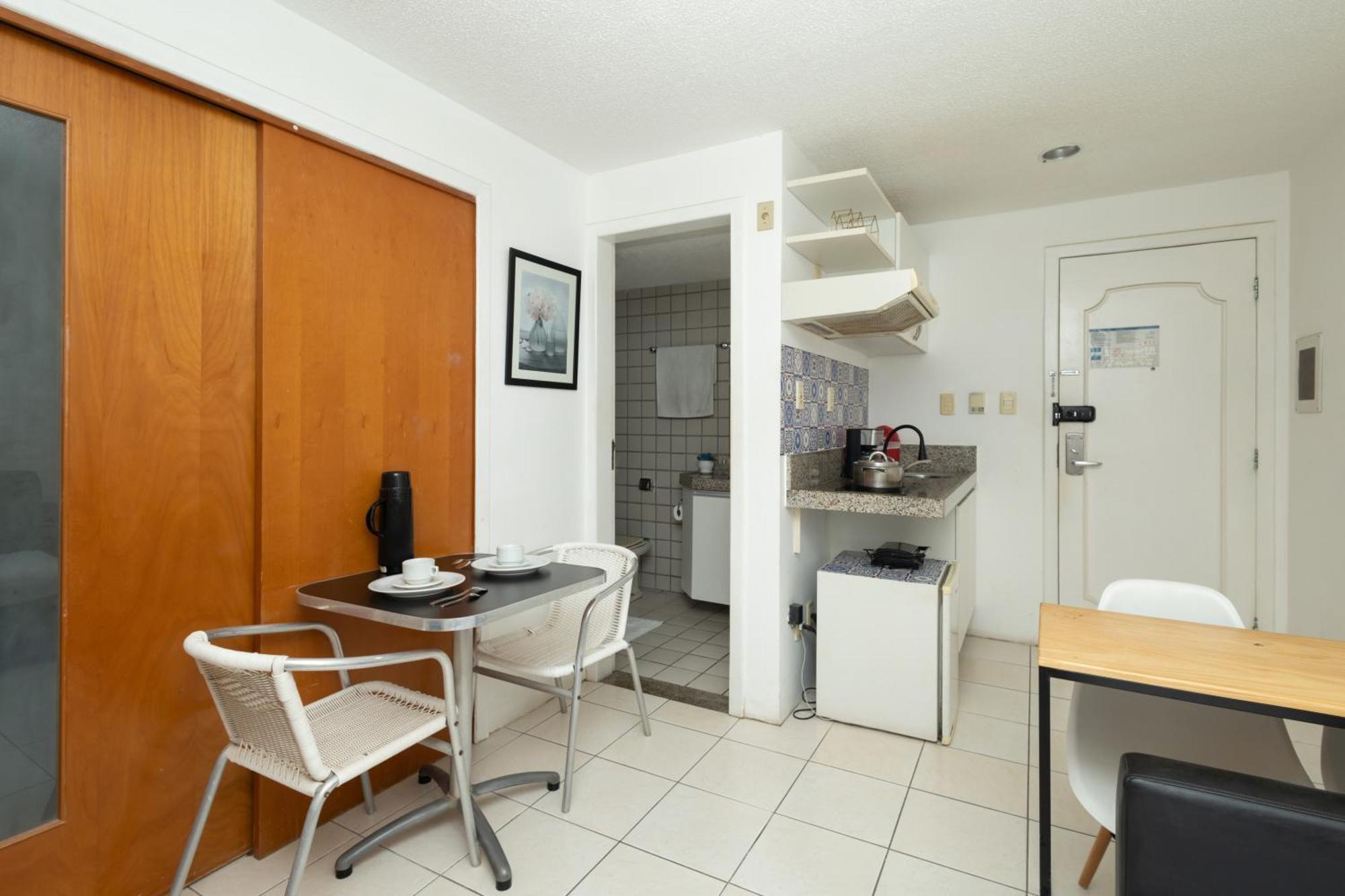 Vista Mar E Lagoa - Cozinha E Frigobar - Apartamento Flat Proximo A Praia Сан-Луис Экстерьер фото